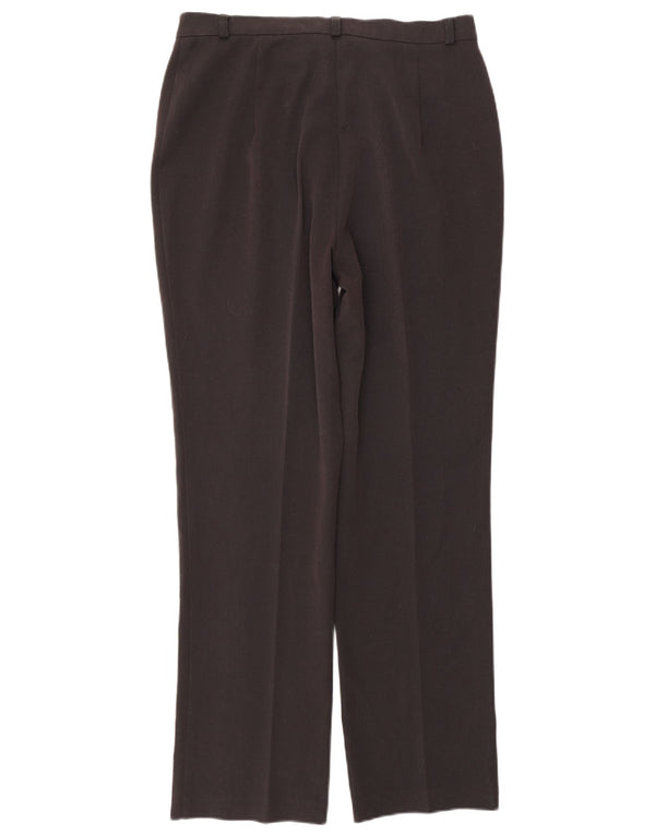 Marks & Spencer Γυναικείο ίσιο casual παντελόνι UK 12 Medium W30 L29 μαύρο