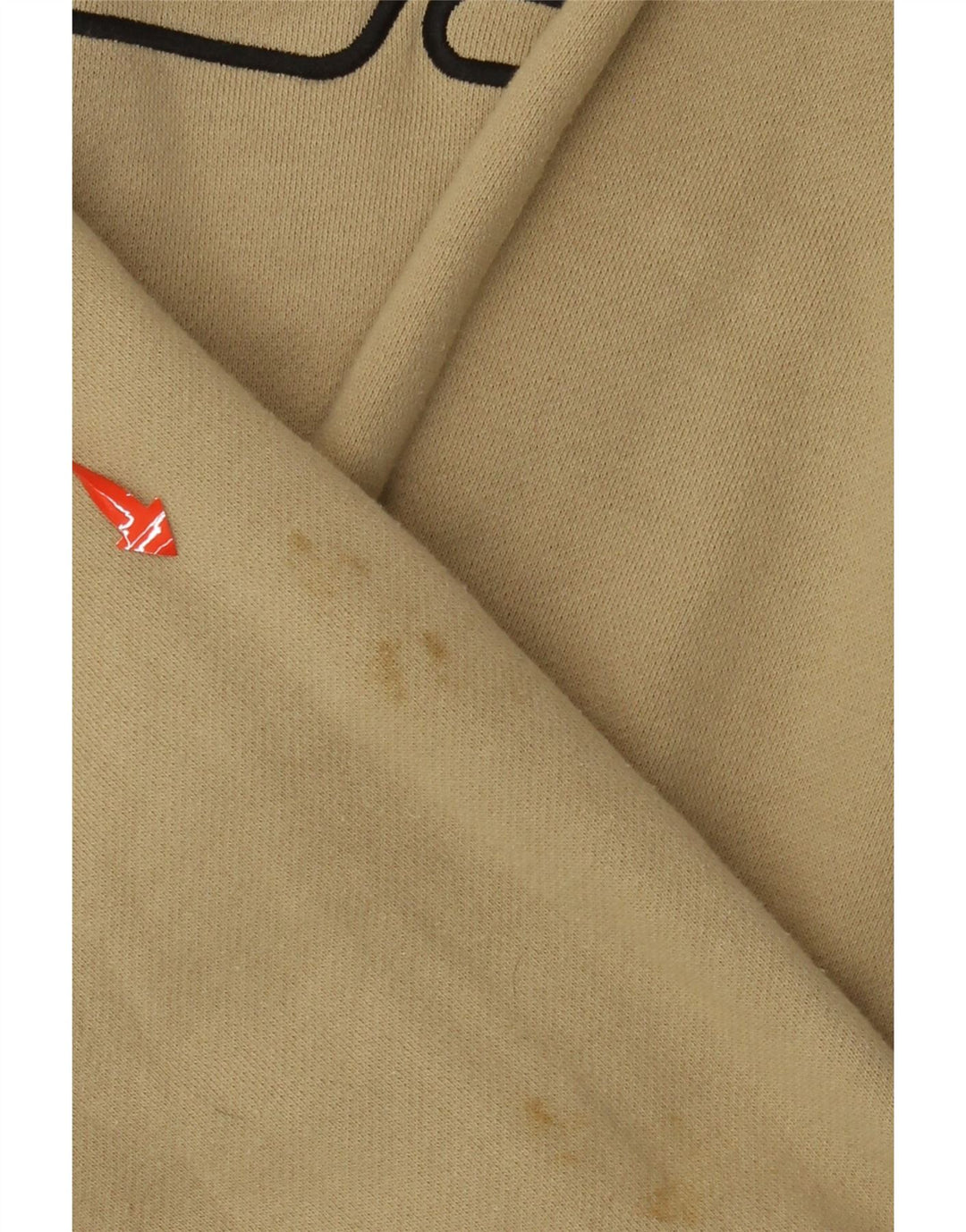 Ανδρικά γραφικά κουκούλα FILA, μεγάλο μπεζ