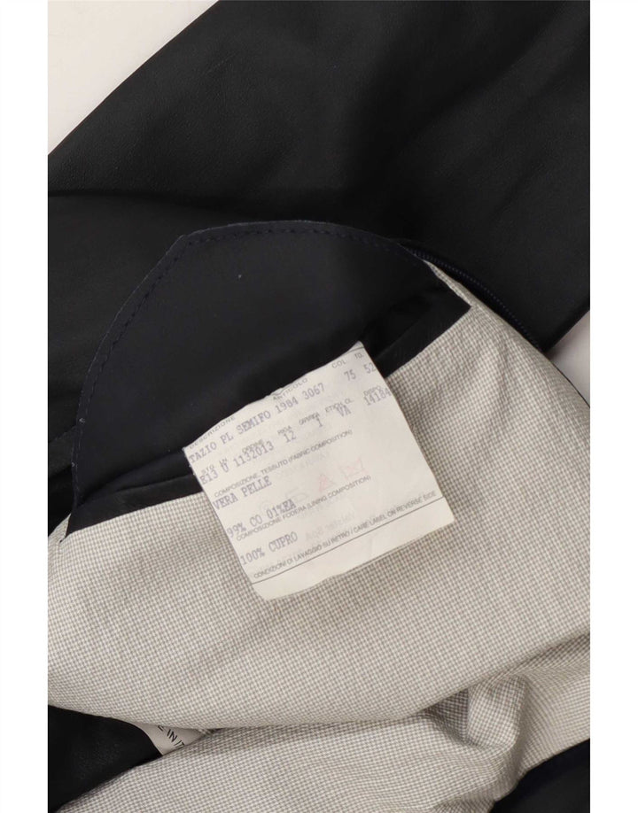 Ανδρικό δερμάτινο μπουφάν Valstar Bomber IT 52 XL Navy Blue
