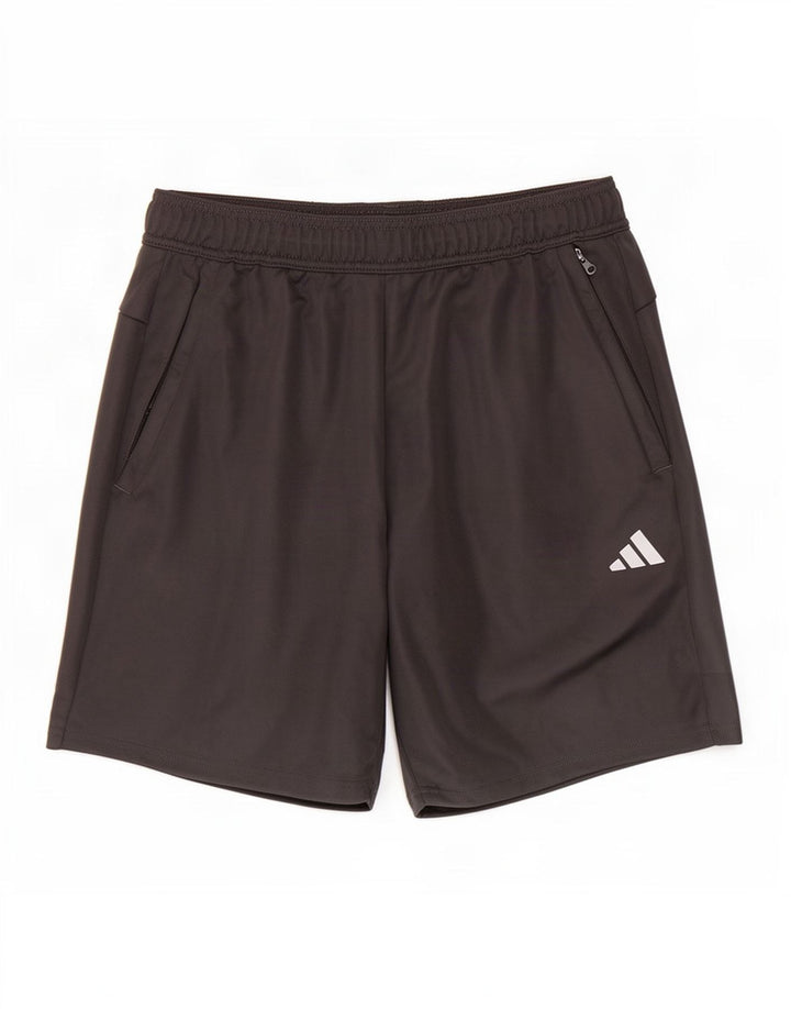Ανδρικό σορτς Adidas Aeroready Αθλητικό μεγάλο γκρι πολυεστέρα