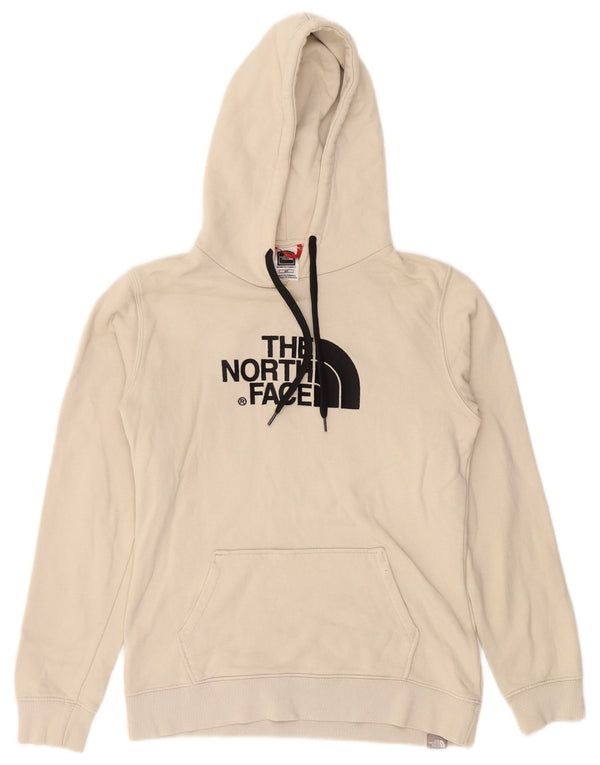 THE NORTH FACE Γυναικείο γραφικό μπλουζάκι με κουκούλα UK 10 Small Off White Βαμβακερό