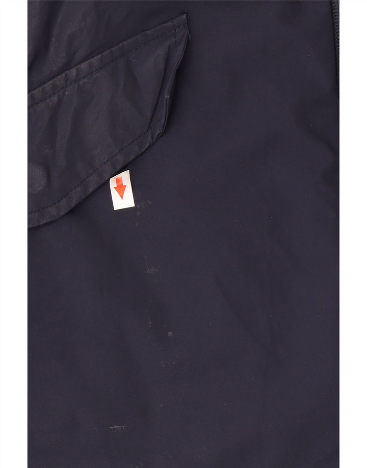 Μουσείο Ανδρικό μπουφάν Parka με κουκούλα IT 54 2XL Navy Blue Nylon