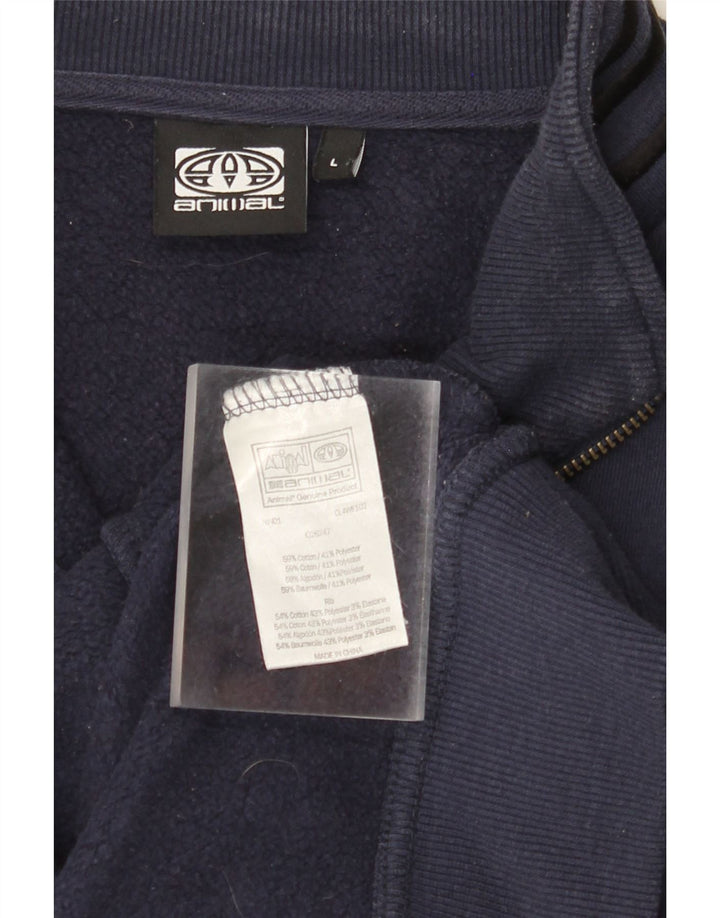 Ανδρική φόρμα ANIMAL Top Jacket Μεγάλο Ναυτικό Βαμβακερό