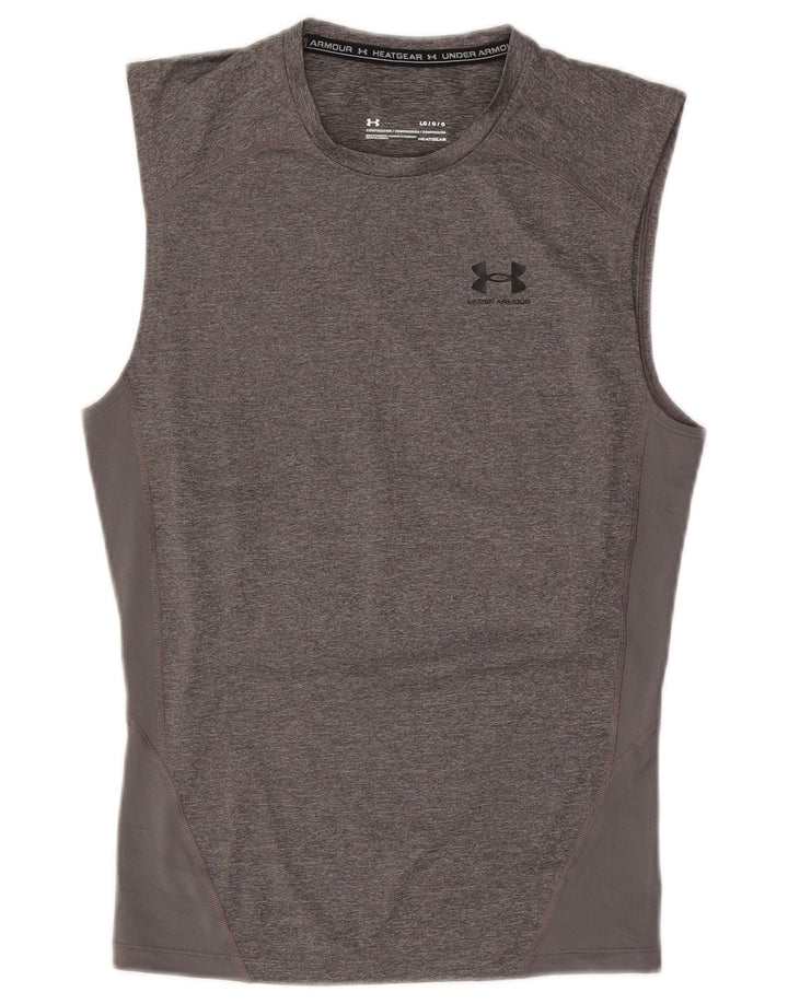 Ανδρικό γιλέκο Heat Gear Under Armour Top Large Grey