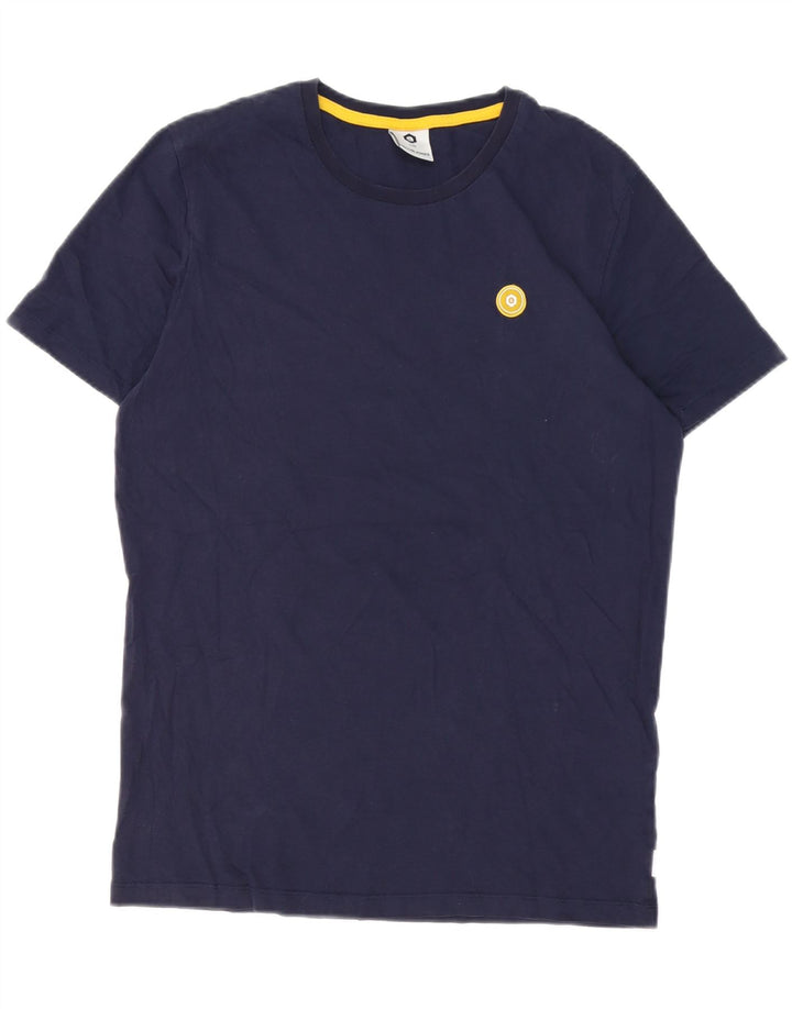 Jack & Jones Ανδρικό T-Shirt Top από μεσαίο ναυτικό μπλε βαμβακερό
