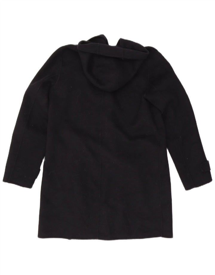 Zara Γυναικείο Πανωφόρι με Κουκούλα UK 14 Medium Μαύρο