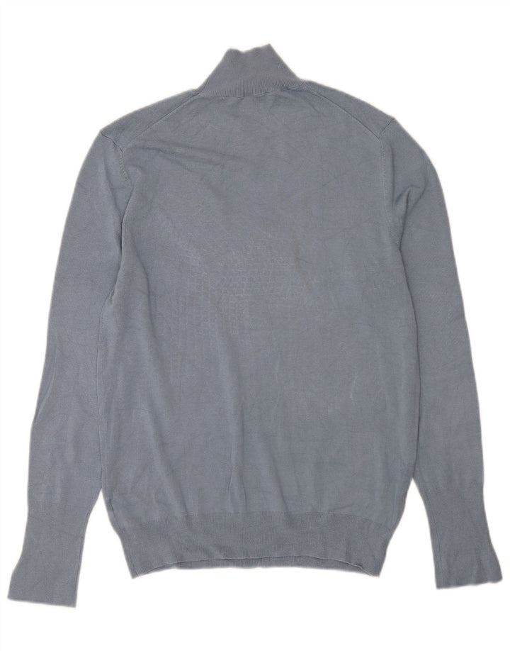 Zara Γυναικείο πουλόβερ με λαιμό χελώνα UK 18 XL μπλε