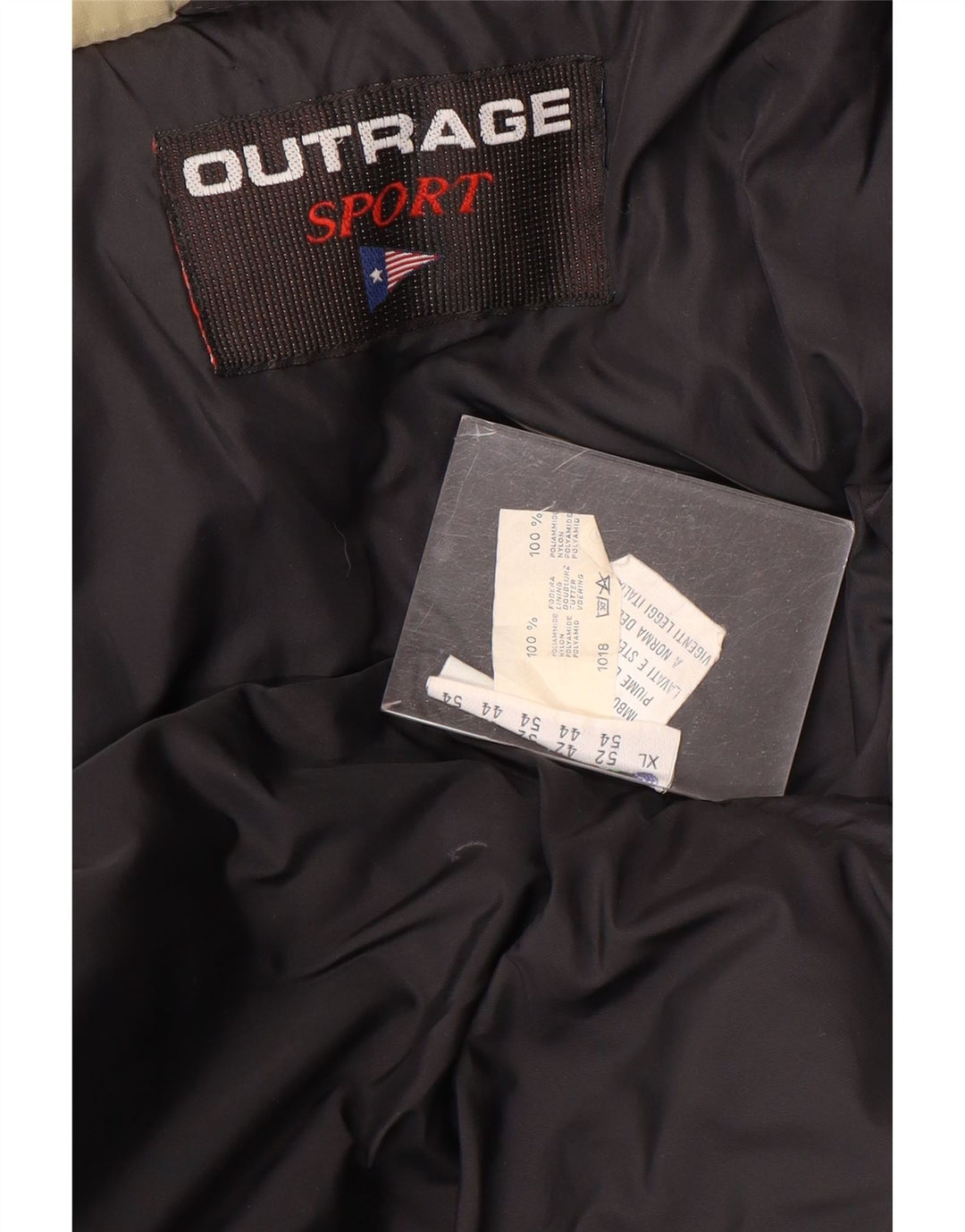 Ανδρικό μπουφάν με επένδυση Outrage UK 42 XL Beige