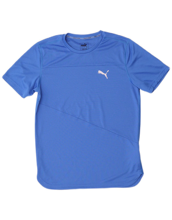 Ανδρικό T-Shirt Puma Top Small Blue Polyester
