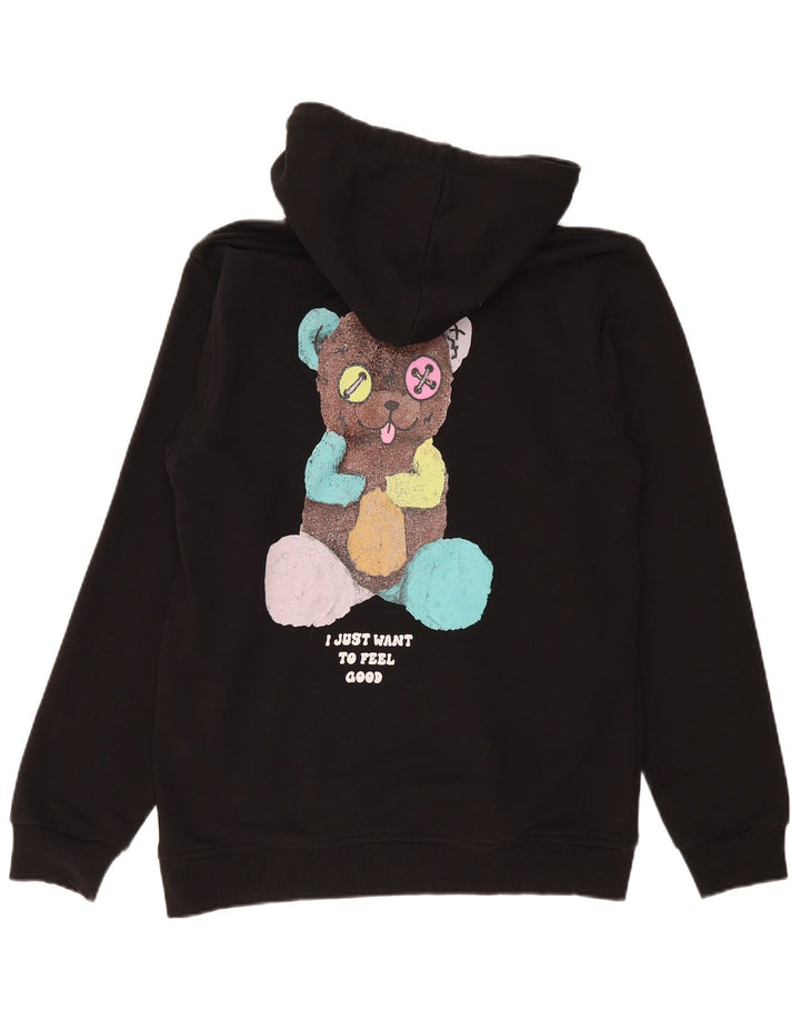 Barrow's Graphic Hoodie Jumper UK 18 XL Μαύρο βαμβακερό