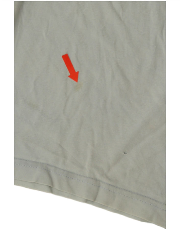 Ανδρικό T-Shirt Adidas Top μεγάλο μπλε βαμβακερό