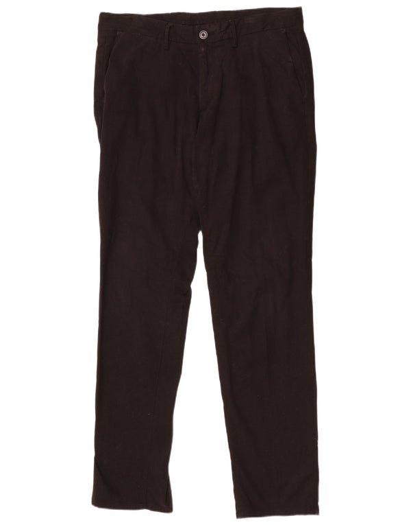 Zara Ανδρικό παντελόνι Chino Slim EU 40 Medium W31 L30 Μαύρο βαμβακερό