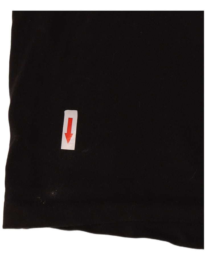 Adidas Γυναικείο Crop Graphic Vest Top UK 12 Medium Black