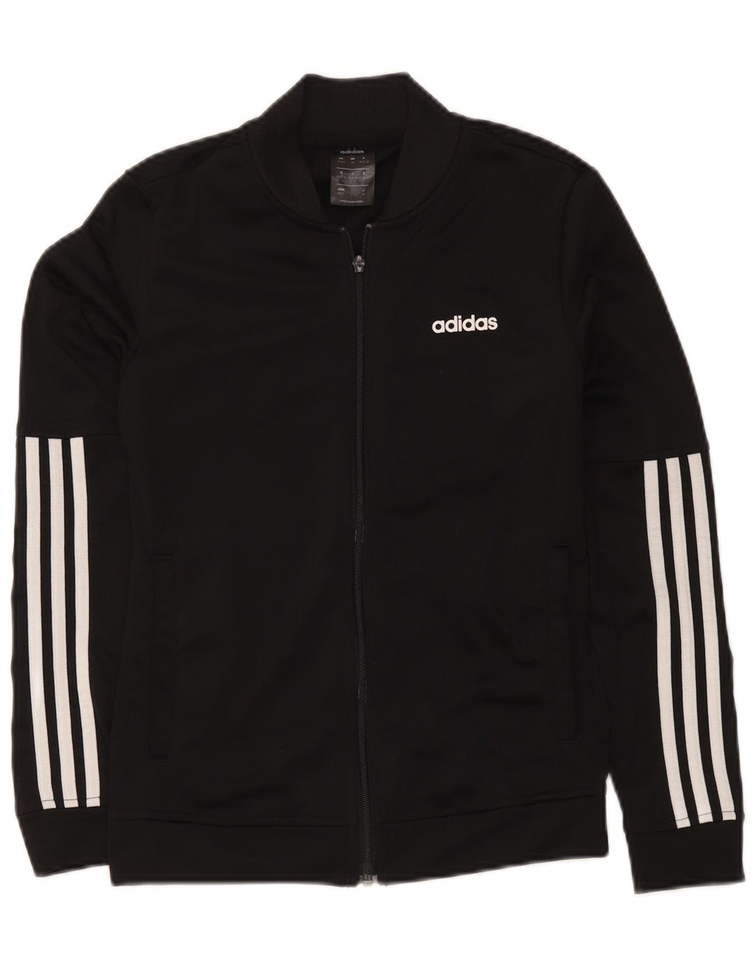 Γυναικεία αθλητική φόρμα Adidas Top Jacket UK 4/6 XS Μαύρο Πολυεστέρας