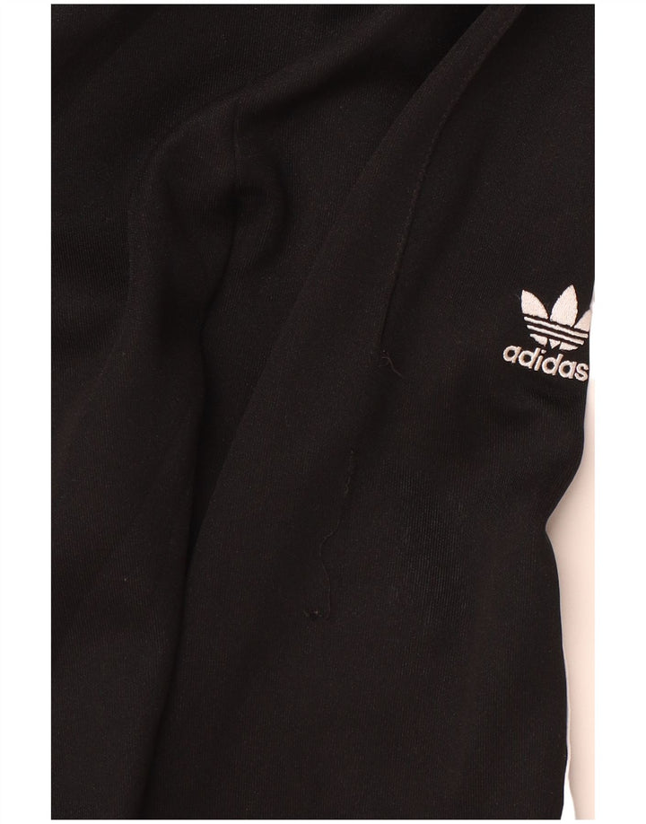 ADIDAS Womens Tracksuit Trousers UK 10 Small  Black Polyester