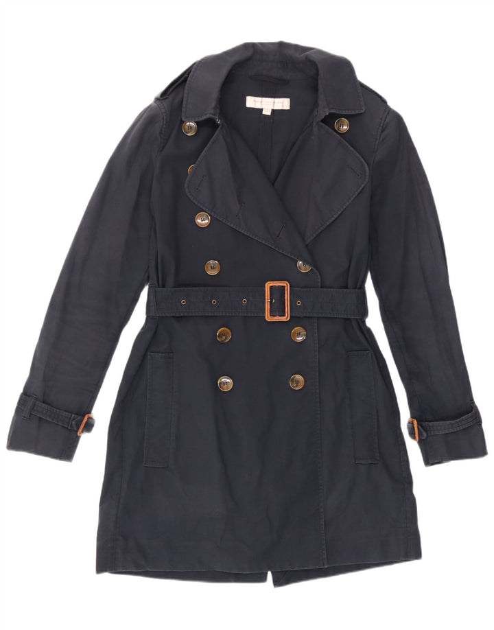 Γυναικεία καμπαρντίνα French Connection UK 10 Small Navy Blue Cotton