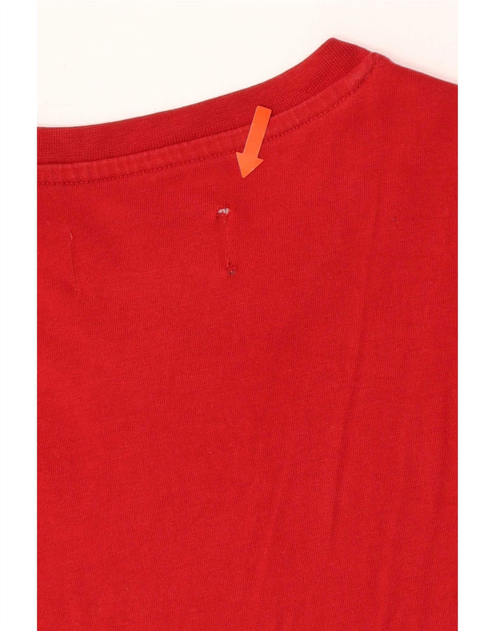Ανδρικό T-Shirt Penguin Top Μικρό κόκκινο βαμβακερό