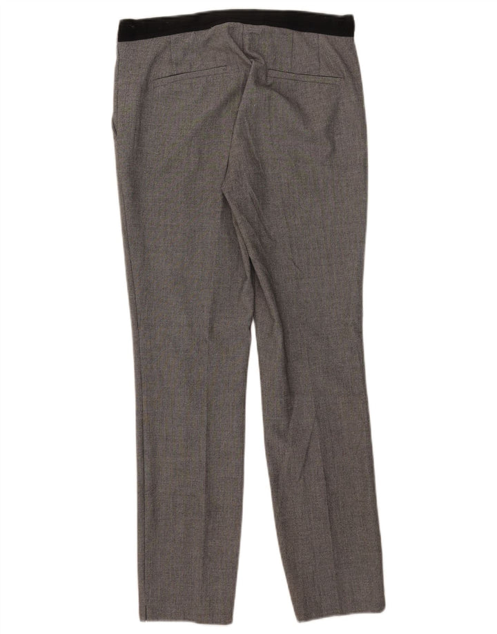 Zara Γυναικείο Slim Suit Παντελόνι Small W26 L27 Grey Polyester