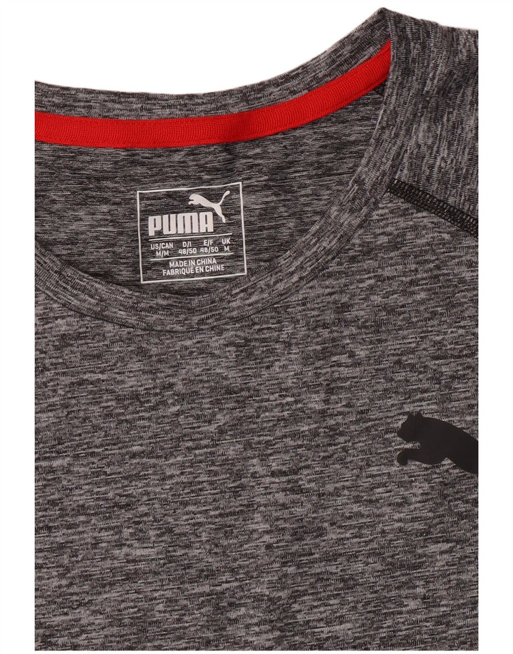 Ανδρικό T-Shirt PUMA Top Medium Grey Flecked