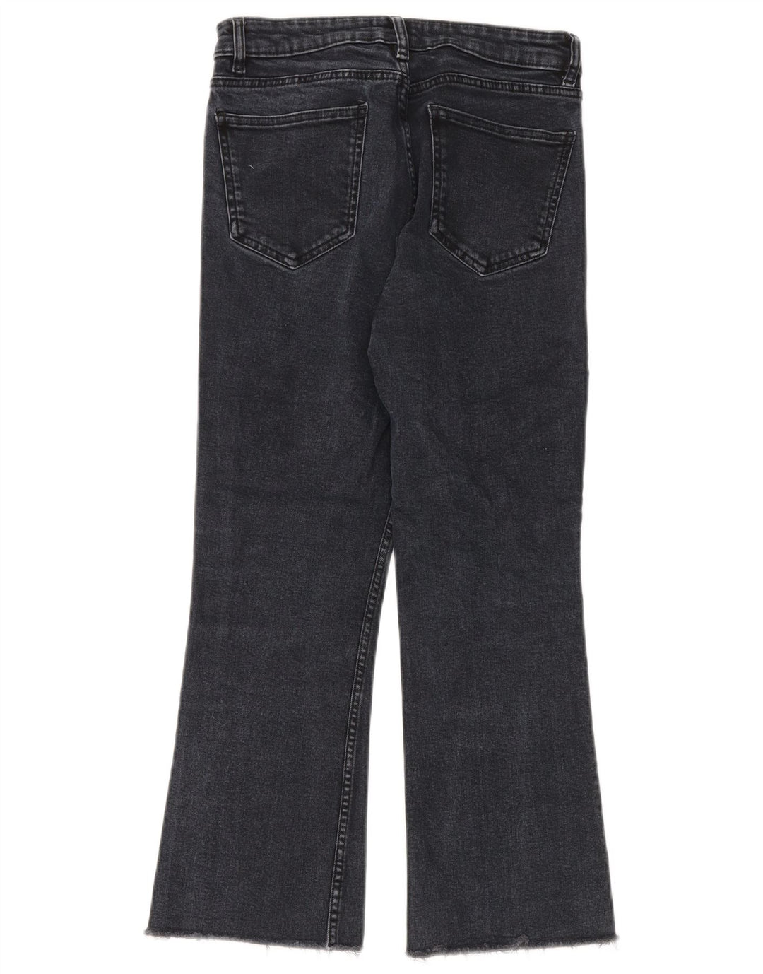 Zara Γυναικείο Cropped Jeans EU 40 Medium W30 L25 Navy Blue Cotton