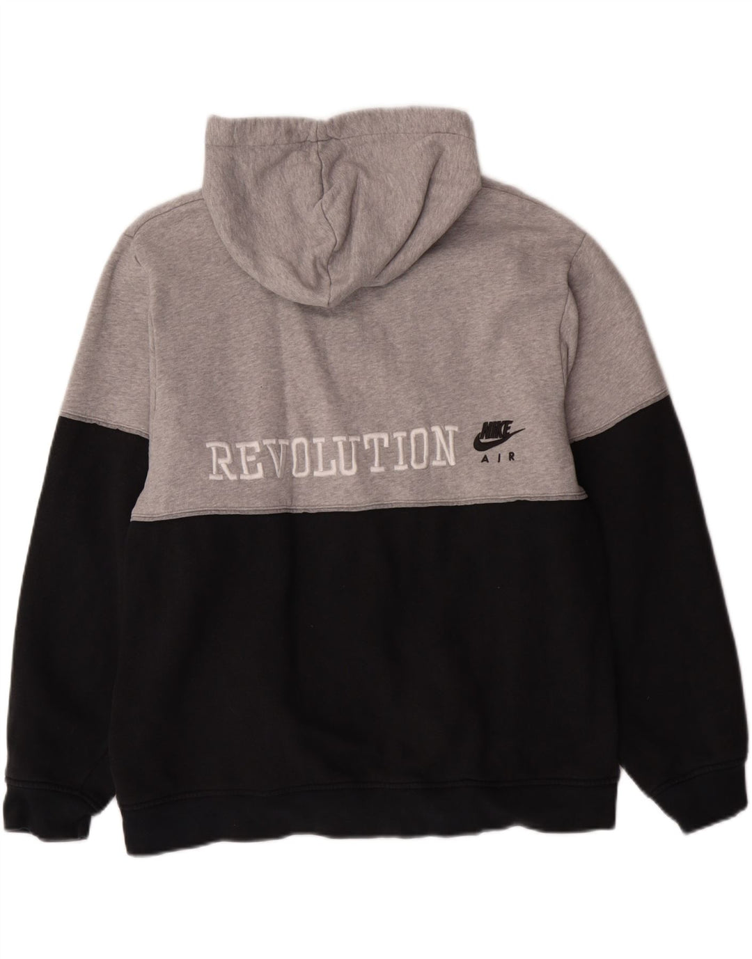 Ανδρικό πουλόβερ με κουκούλα με φερμουάρ Nike UK 39/41 Μεσαίο μαύρο χρώμα