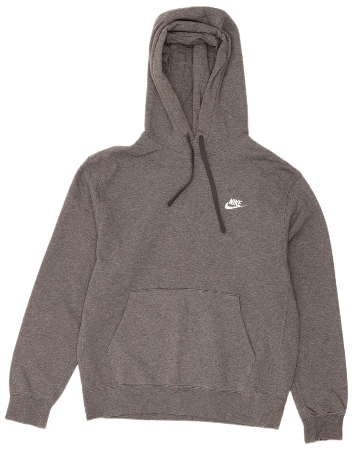 Ανδρικό φούτερ NIKE, μεσαίο γκρι βαμβακερό