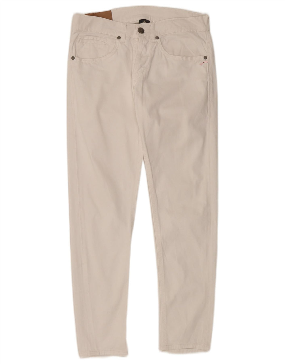 Dondup Γυναικείο Slim Casual Παντελόνι W30 L28 Λευκό