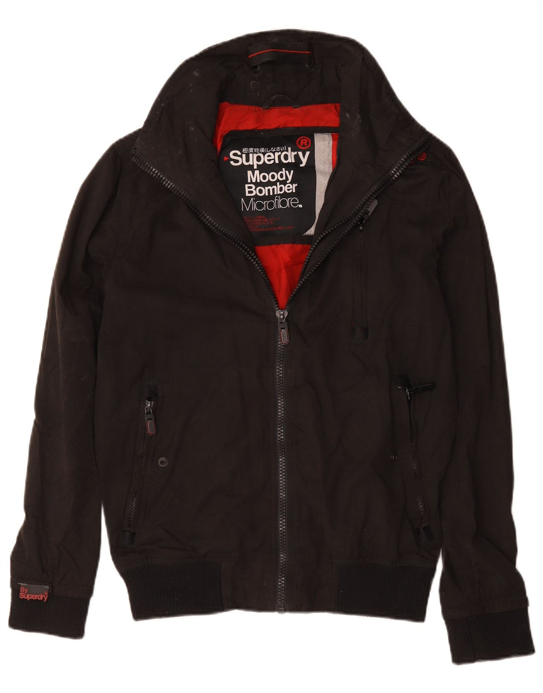 Ανδρικό μπουφάν Superdry UK 36 Small Black Polyester