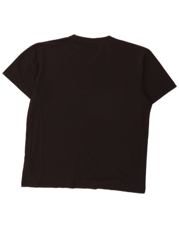 Ανδρικό γραφικό T-Shirt Tommy Hilfiger Top 2XL Μαύρο