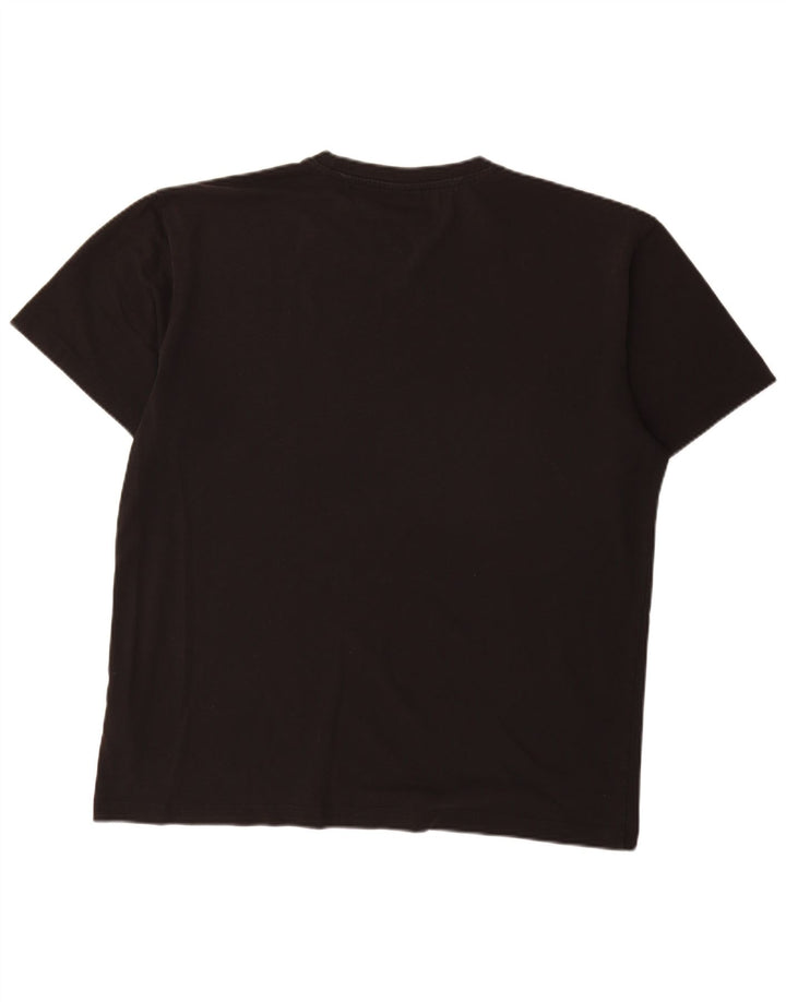 Ανδρικό γραφικό T-Shirt Tommy Hilfiger Top 2XL Μαύρο