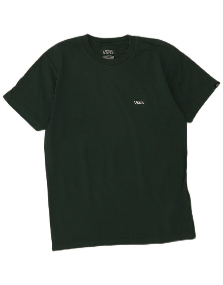 Ανδρικό μπλουζάκι Vans Classic Fit Top Μικρό πράσινο βαμβακερό
