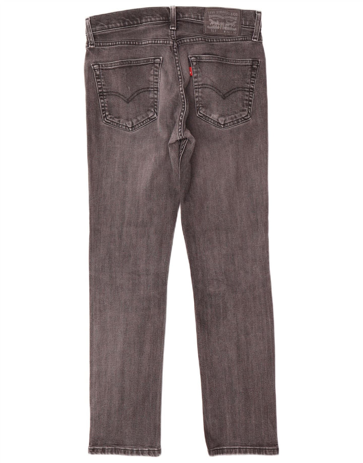 Levi's Mens 511 Slim Jeans W32 L30 Γκρι βαμβακερό