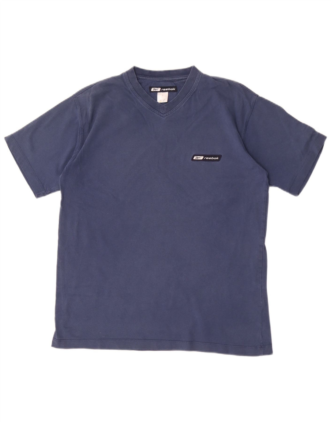 Ανδρικό T-Shirt Reebok Top Small Navy Blue από βαμβάκι