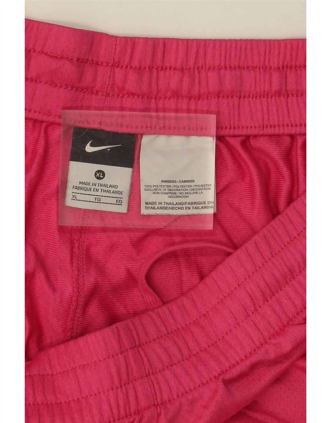 NIKE Womens Sport Shorts UK 18 XL  Pink Polyester Vintage Nike and Second-Hand Nike from Messina Hembry 