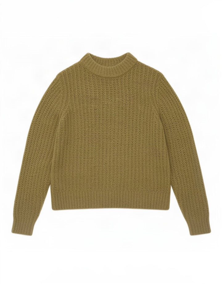 Marks & Spencer Γυναικείο πουλόβερ με λαιμό χελώνα UK 16 Large Khaki