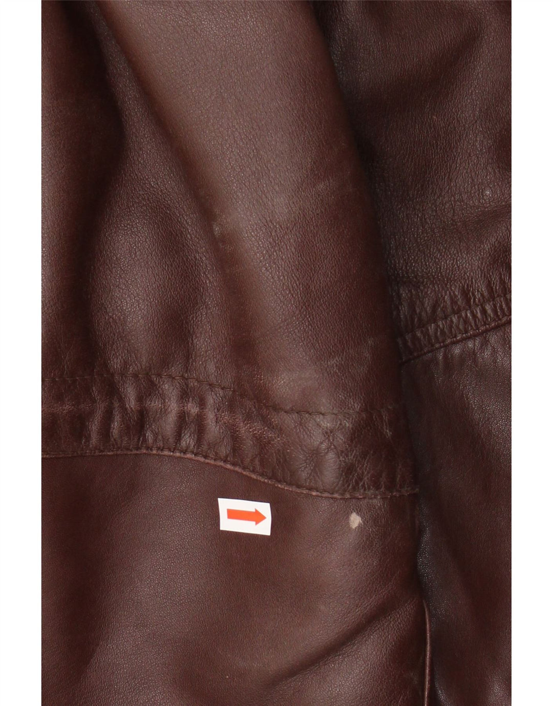 SARDAR Ανδρικό Δερμάτινο Μπουφάν UK 42 XL Καφέ Δερμάτινο