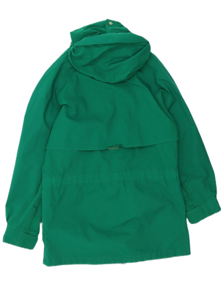 Eddie Bauer Ανδρικό μπουφάν βροχής με κουκούλα UK 36 Small Green Polyester