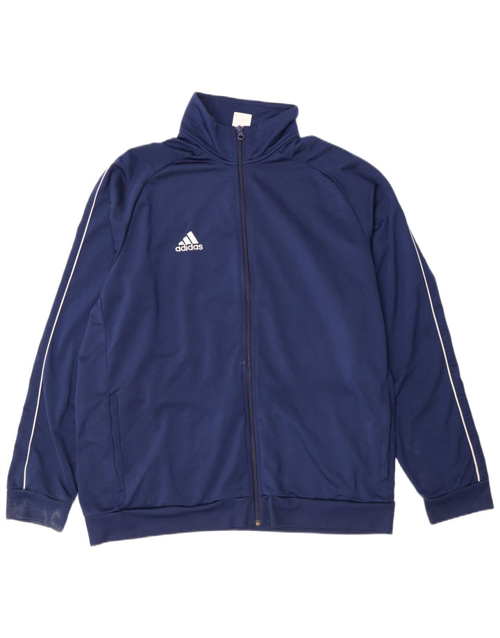 Ανδρική φόρμα Adidas Top Jacket 2XL Navy Blue Polyester