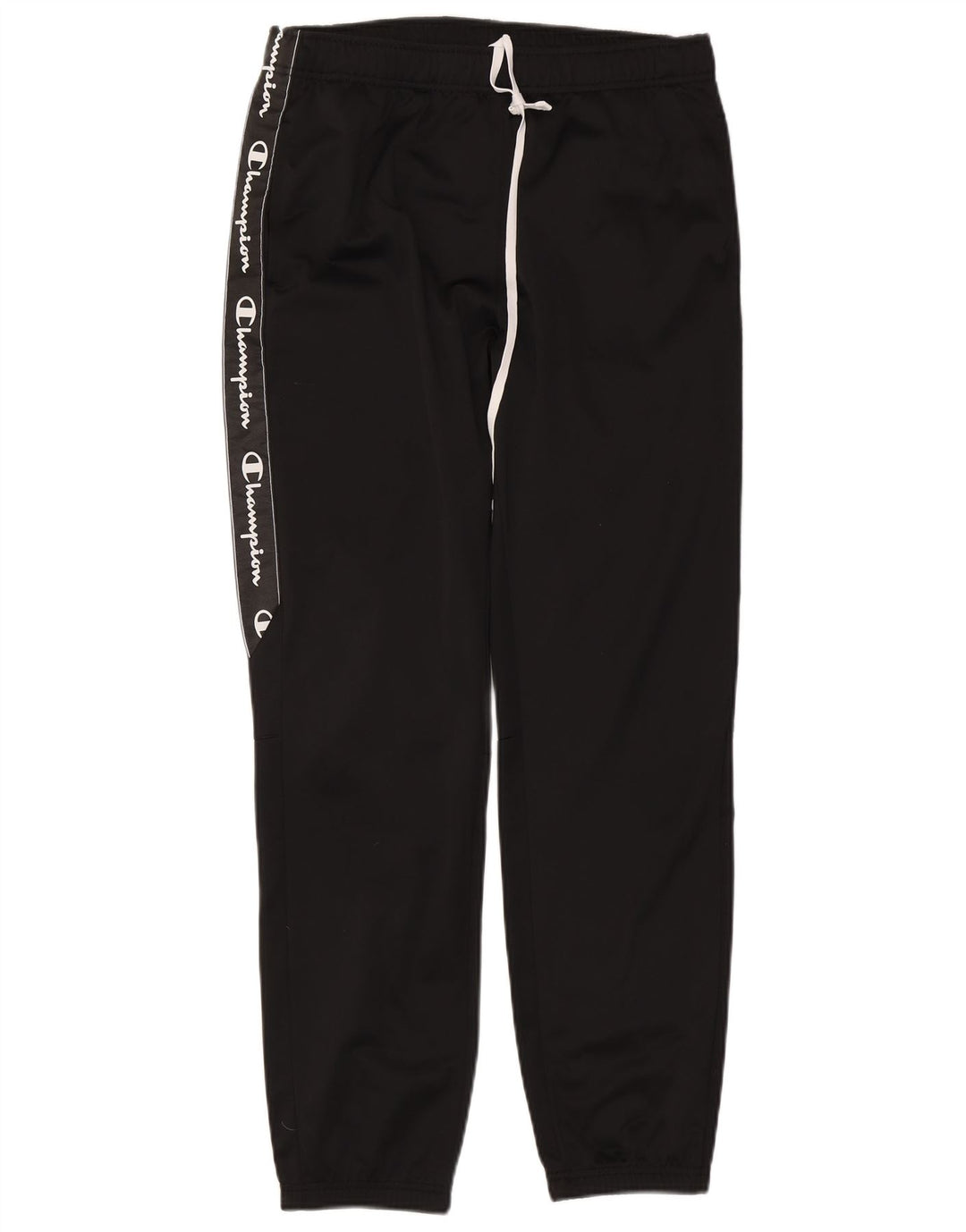 CHAMPION Ανδρικά γραφικά αθλητικά παντελόνια Joggers μεγάλο μαύρο πολυεστέρα