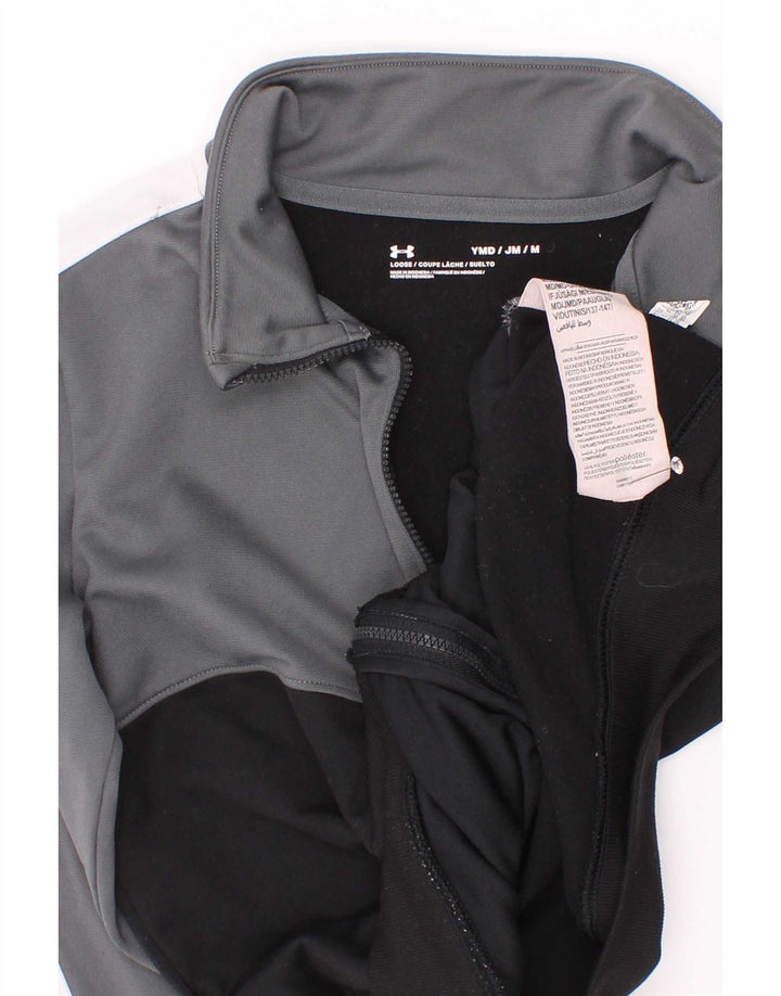 Under Armour Boys αθλητική φόρμα Top Jacket 9-10 Years Medium Grey Colourblock