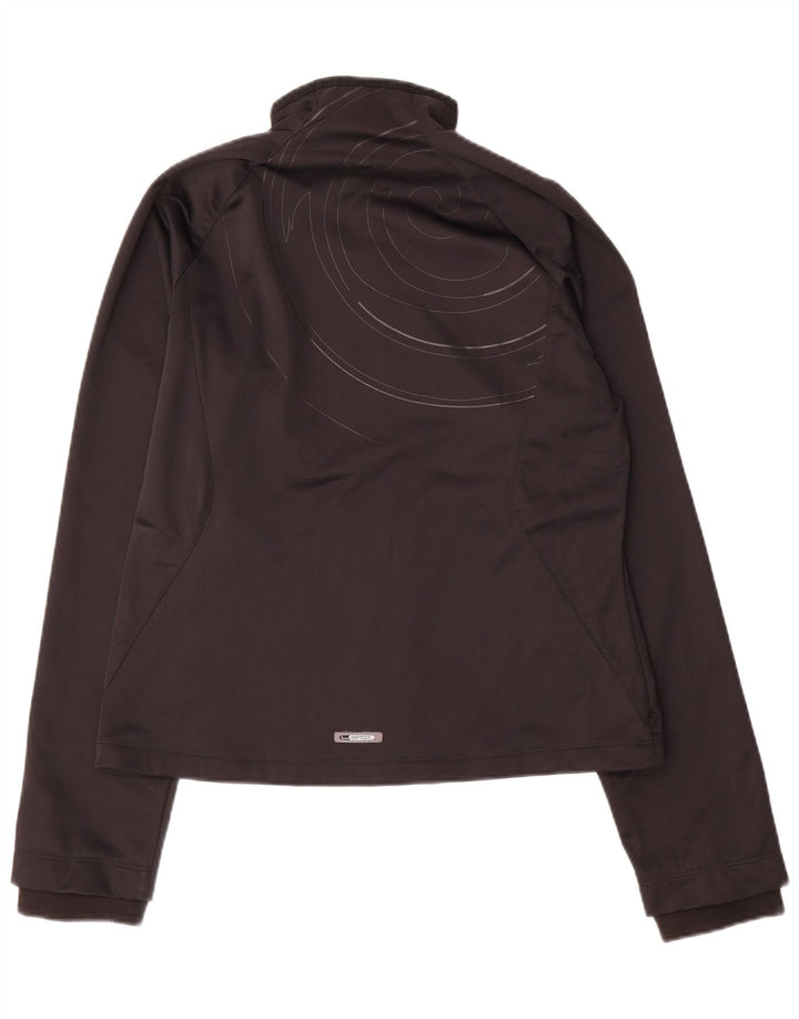 Γυναικεία αθλητική φόρμα γραφικών Puma Top Jacket UK 14 Medium Black