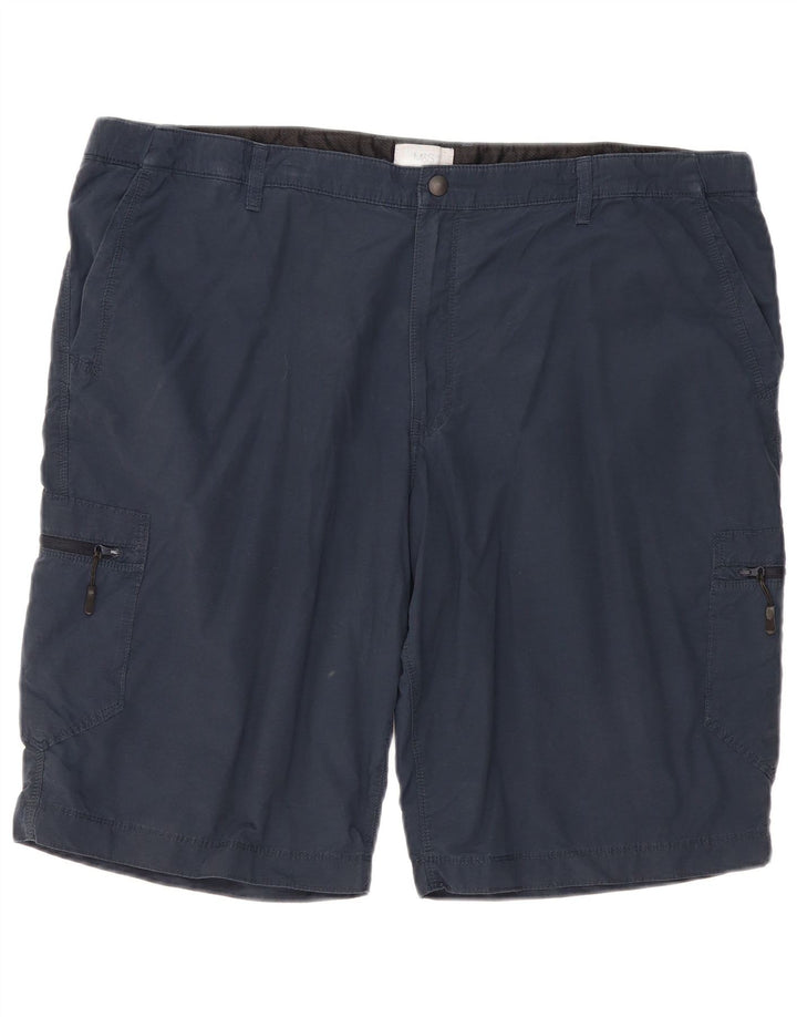 Ανδρικό σορτς Cargo Marks & Spencer W44 2XL Navy Blue Cotton