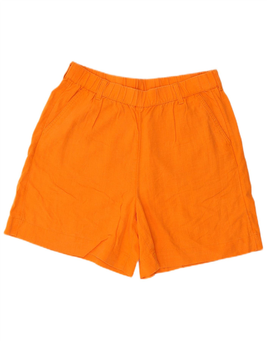 MARKS & SPENCER Γυναικείο σορτς chino UK 12 μεσαία W32 πορτοκαλί