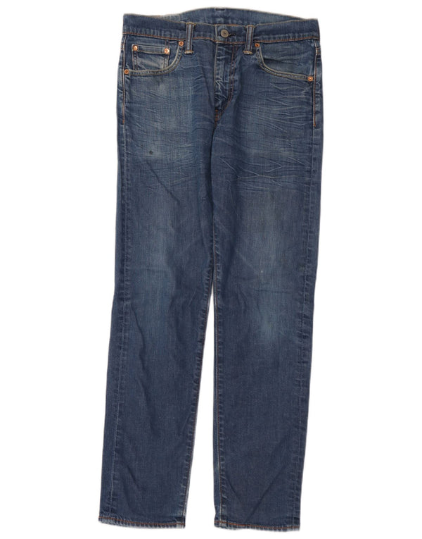 Levi's Mens 508 Straight Jeans W30 L30 Blue Cotton