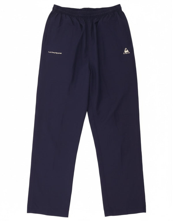 LE COQ SPORTIF Mens Tracksuit Trousers XL  Navy Blue Polyester
