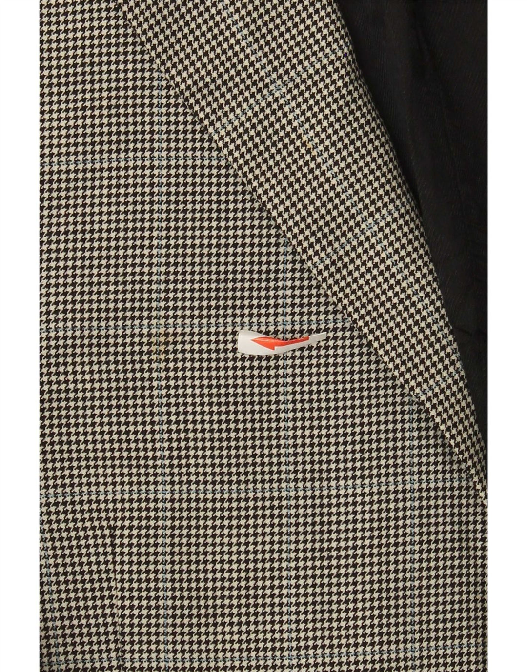 Marks & Spencer Ανδρικό σακάκι σακάκι με 2 κουμπιά UK 42 Large Black Houndstooth