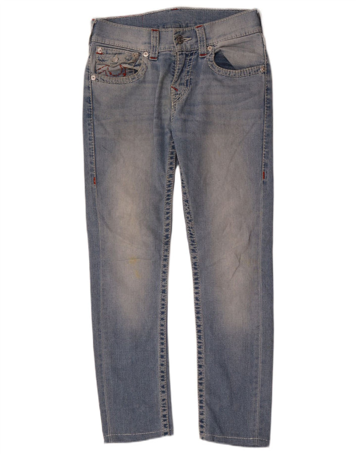 TRUE RELIGION Γυναικείο Slim Jeans W30 L29 Μπλε βαμβακερό