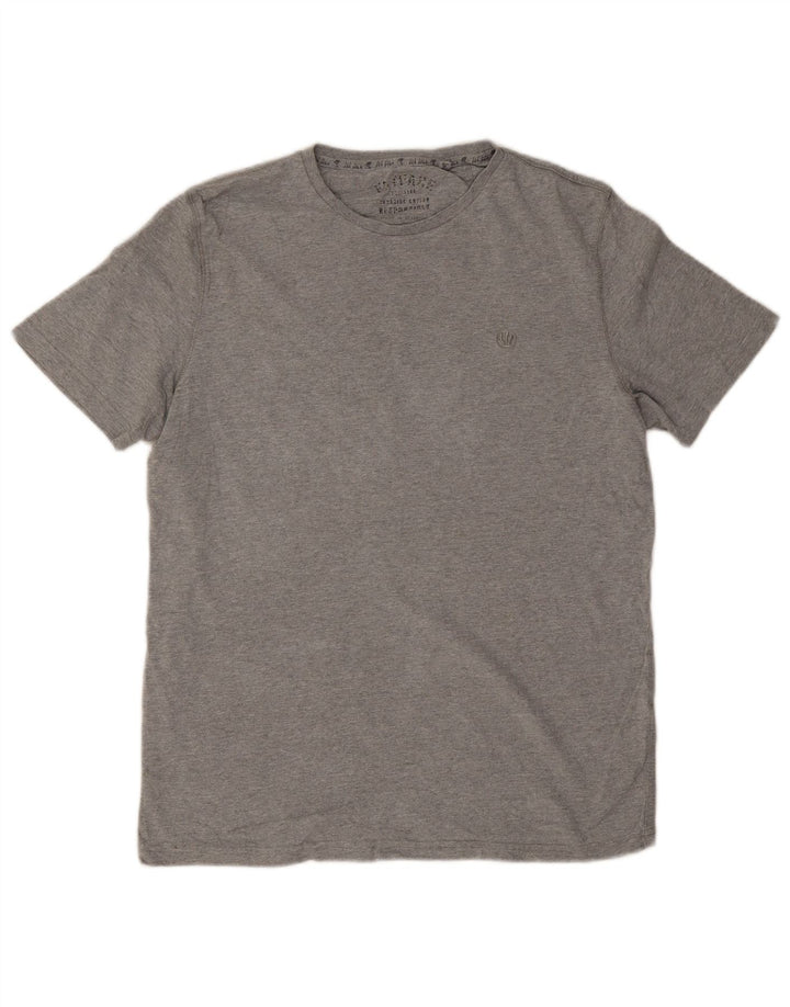 Ανδρικό T-Shirt Fat Face Top Μεσαίο γκρι βαμβακερό