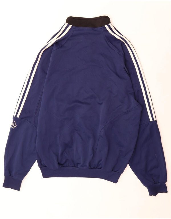 Ανδρική φόρμα Adidas Top Jacket UK 44/46 Large Navy Blue Colorblock