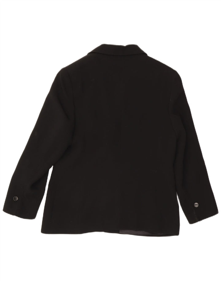 Marcona Γυναικείο μπουφάν blazer UK 16 μεγάλου μαύρου πολυεστέρα